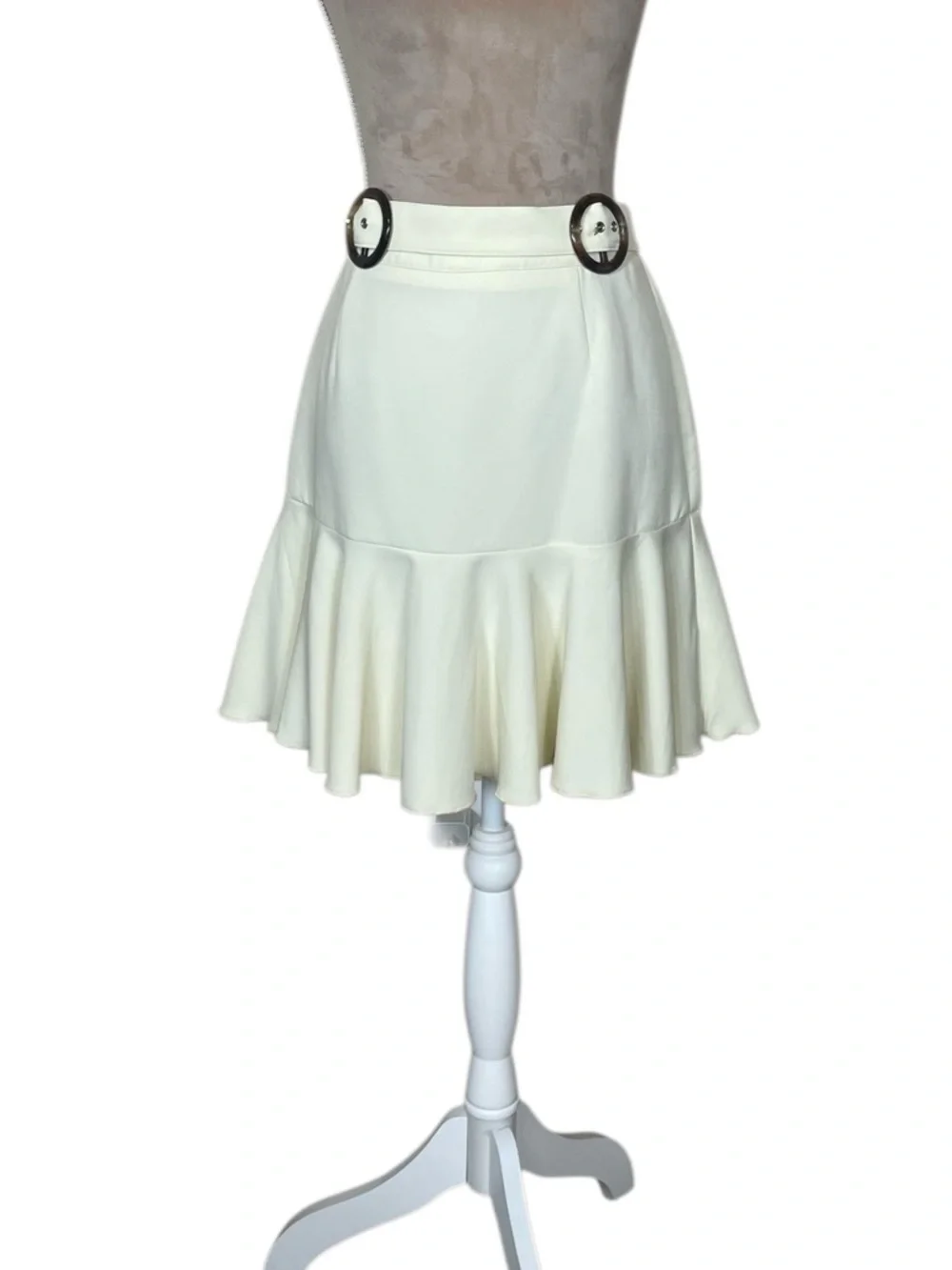 PrettyLittleThing Ruffle Hem Mini Skirt NWT